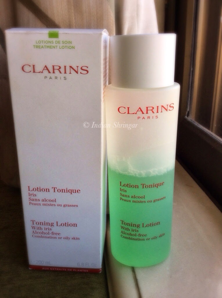 Clarins Toning Lotion Iris – Review - The Bombay Brunette