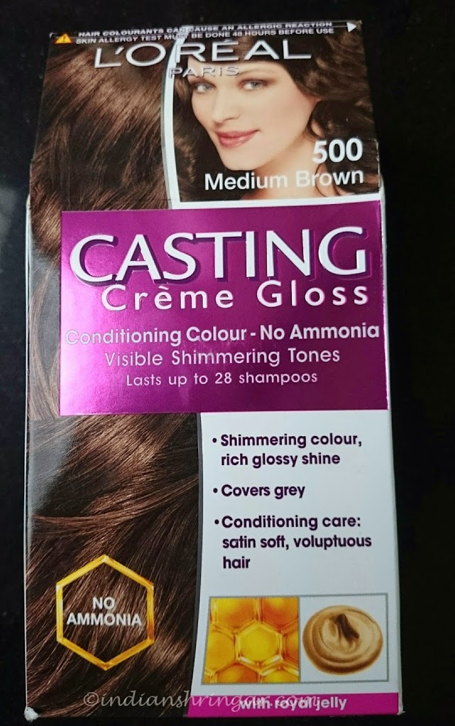 L'Oreal Casting Creme Gloss Makes Hair Colouring As Easy As 1-2-3. - The  Bombay Brunette