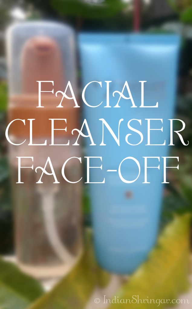 Cleanser FaceOff Gratiae AHA Cleansing And Peeling Foam vs Premier Facial Cleanser With Micro