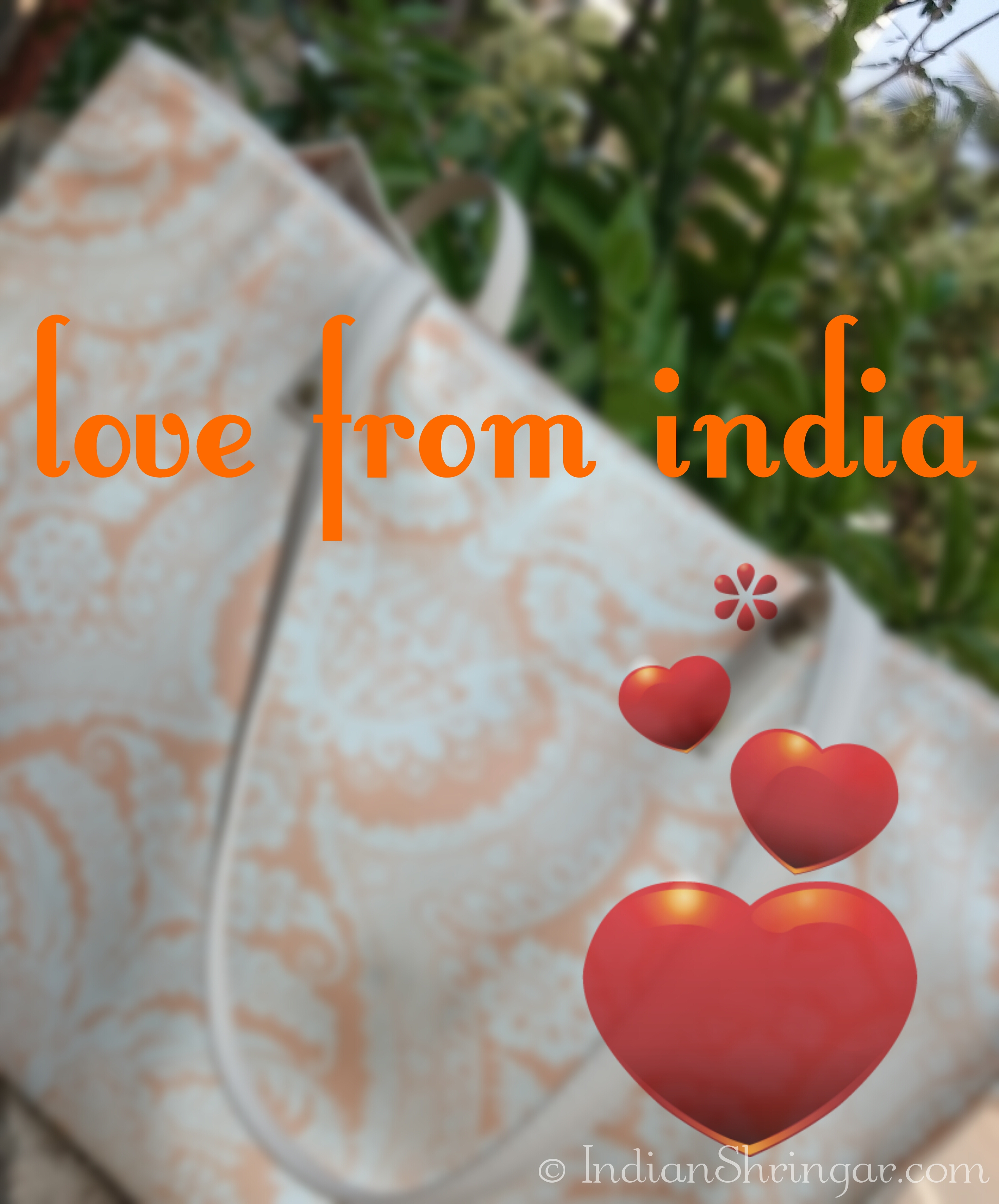 Love From India tote