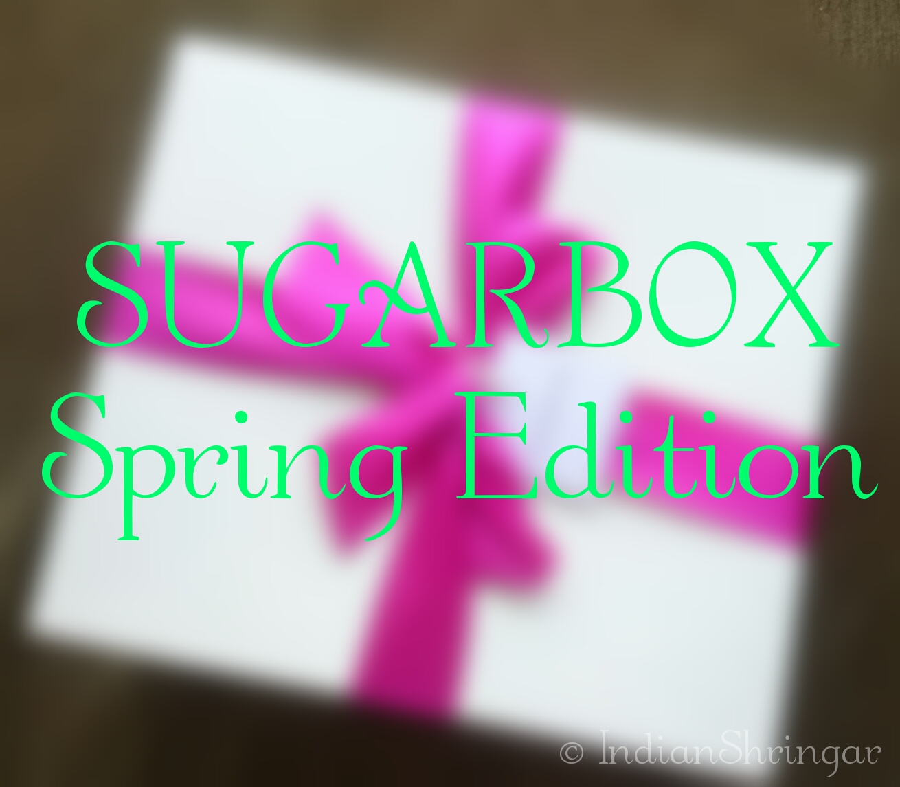 Sugarbox Spring Edition contents
