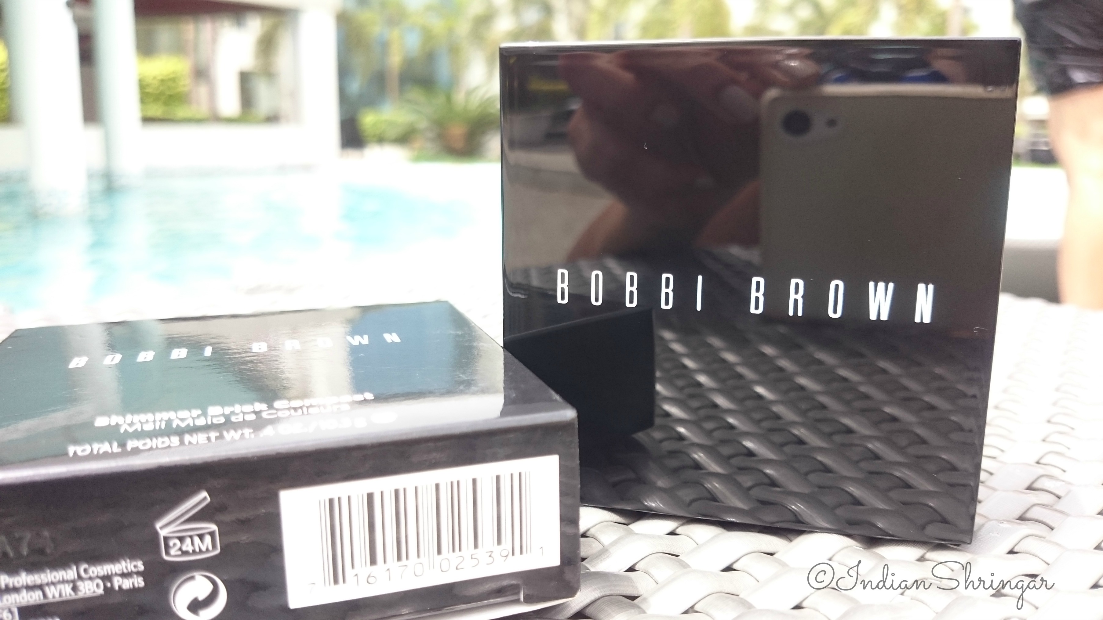 Bobbi Brown Shimmer Brick in Bronze - review, swatches and price in India.