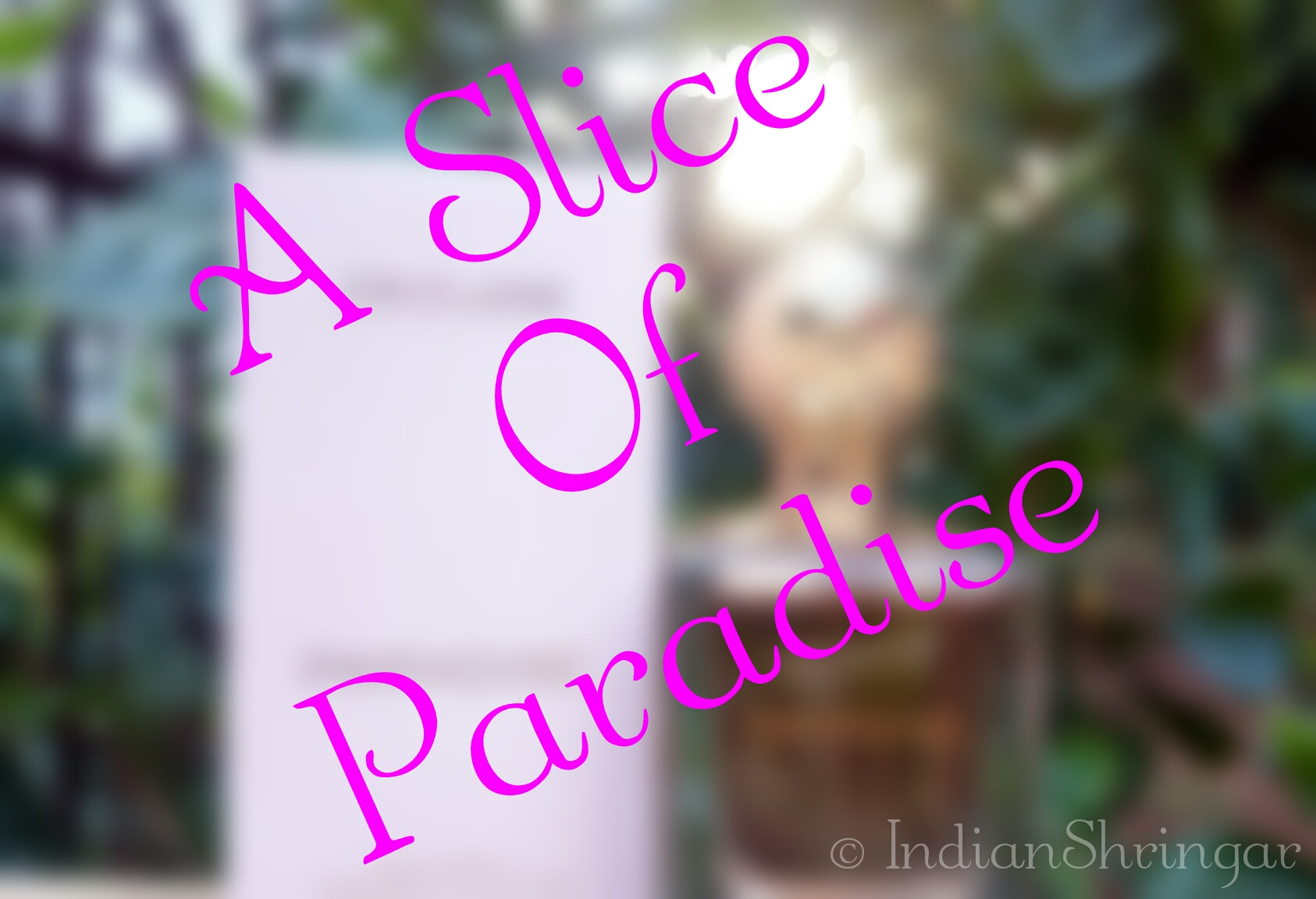 Paradise EDP by Oriflame review