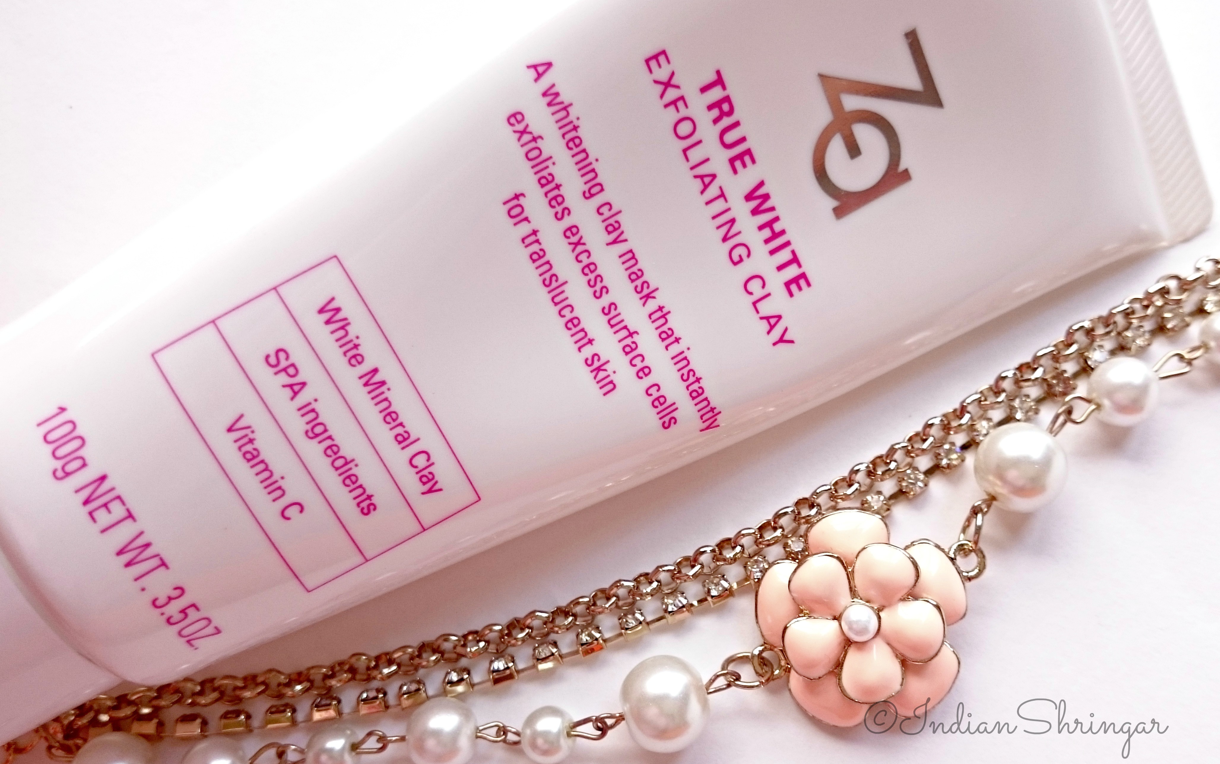 Za True White Exfoliating Clay Review and TrueMe Giveaway