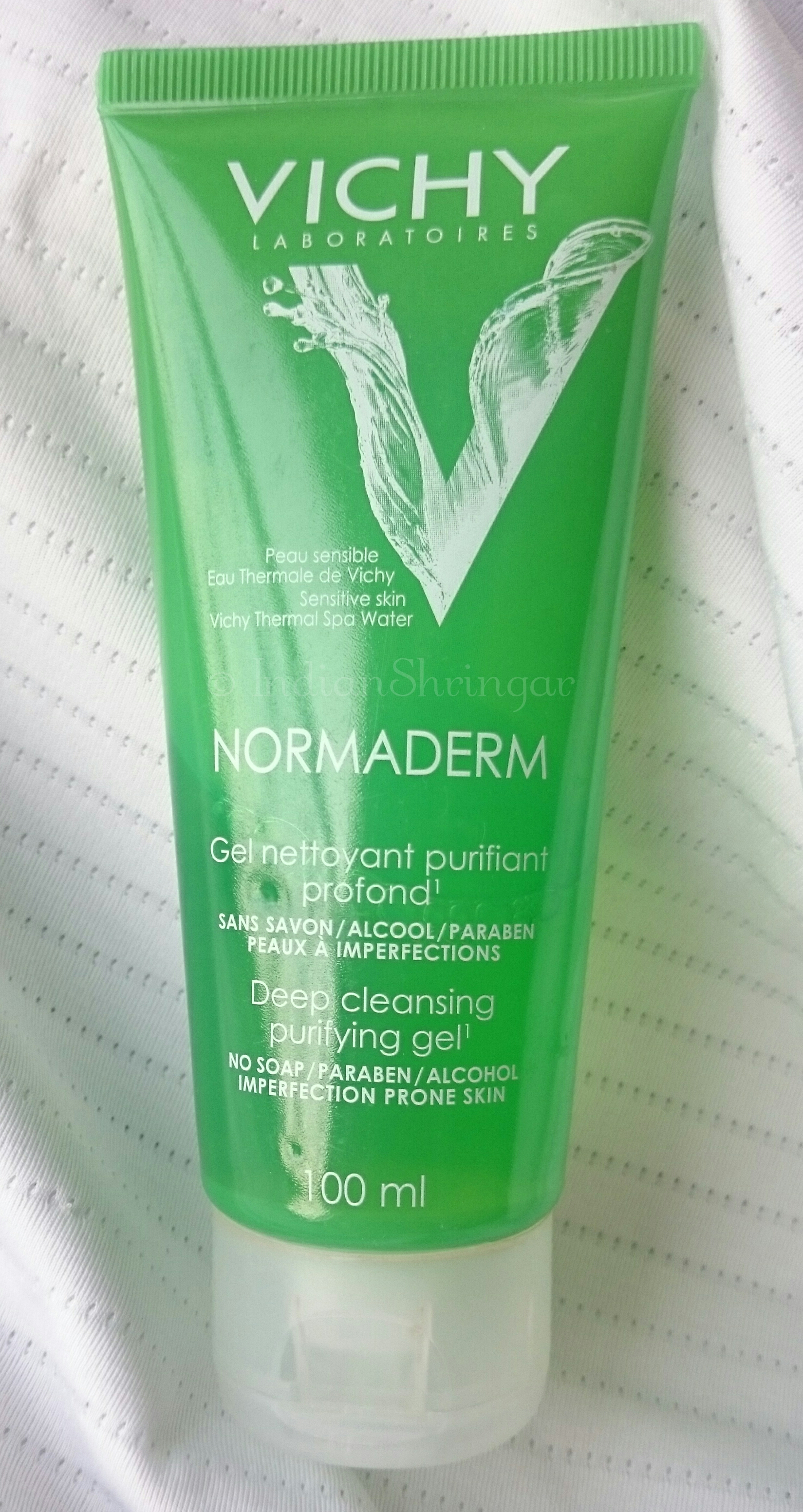 Vichy Normaderm Cleansing Gel review and price in India