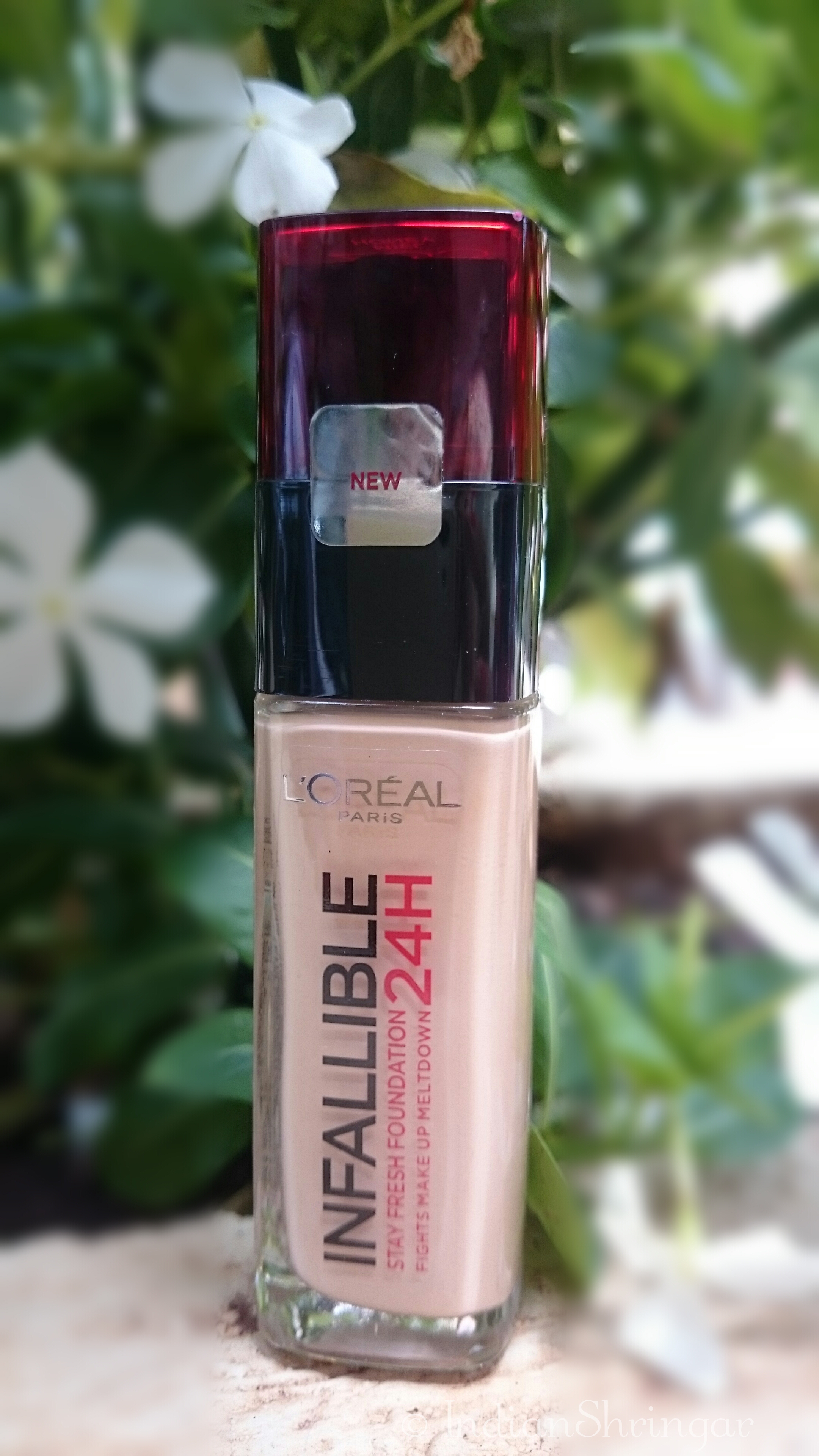 L'Oreal Infallible Stay Fresh Foundation - review, swatch, FOTD