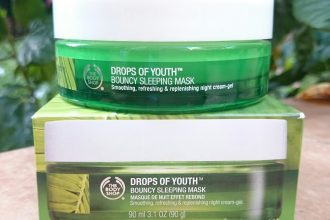 The Body Shop Drops Of Youth Bouncy Sleeping Mask review