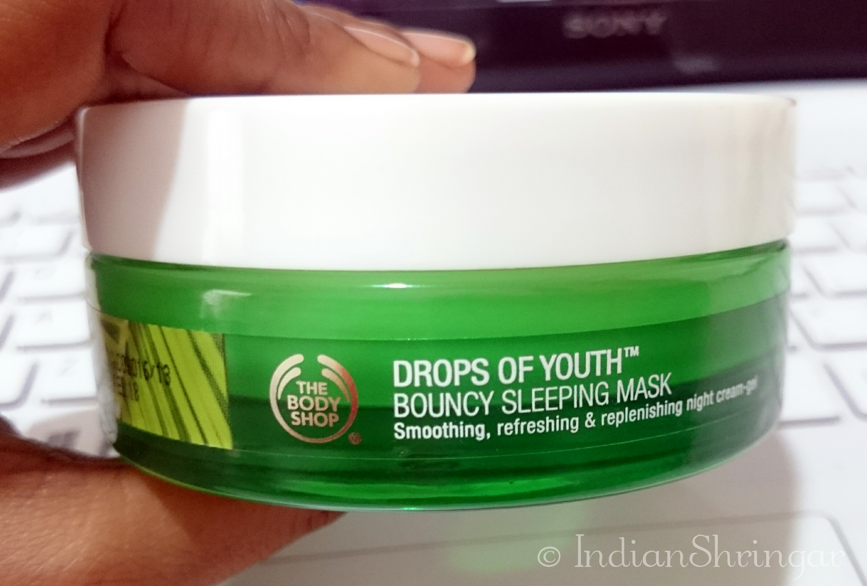 The Body Shop Drops Of Youth Bouncy Sleeping Mask review