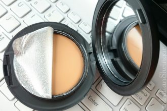 MAC Studio Tech Foundation in NC42 review and swatch