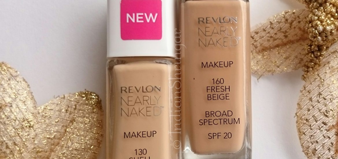 Revlon Nearly Naked Foundation Review and Swatch