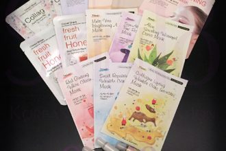 Sheet masks giveaway with Skin18