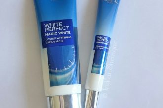 L'Oreal White Perfect Magic White Double Whitening Cream SPF 19 and Eye cream review