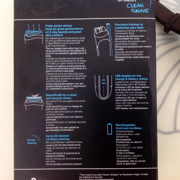 Braun Cruzer 6 Shaver and Trimmer review