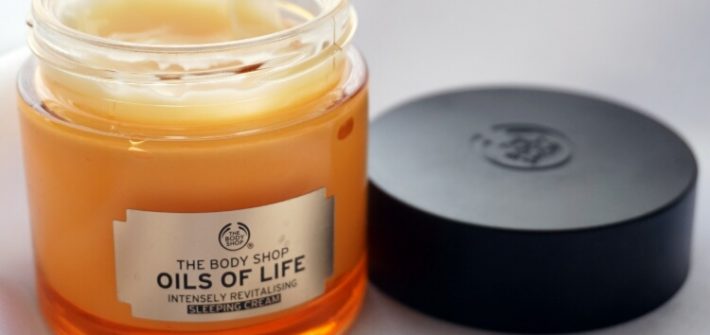 The Body Shop Oils of Life Sleeping Cream review