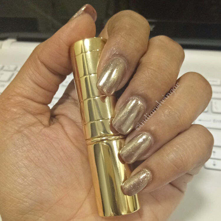 Chrome nails from Jean-Claude Biguine salon