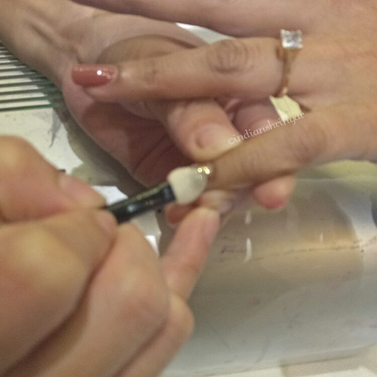 Chrome nails from Jean-Claude Biguine salon