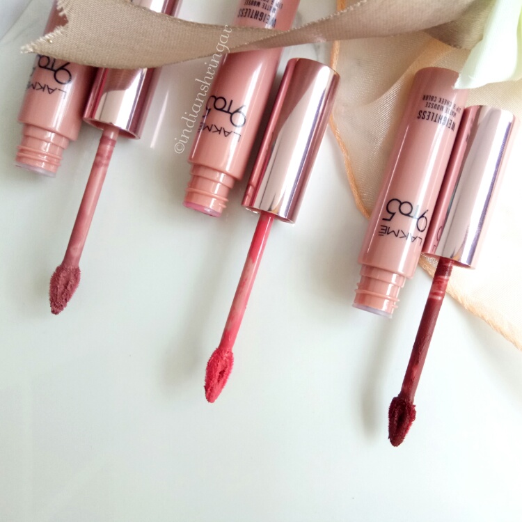 Lakme Weightless Mousse Lip And Cheek Color Review and Swatches - The ...