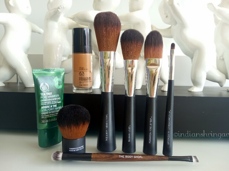 The Body Shop Makeup brushes review