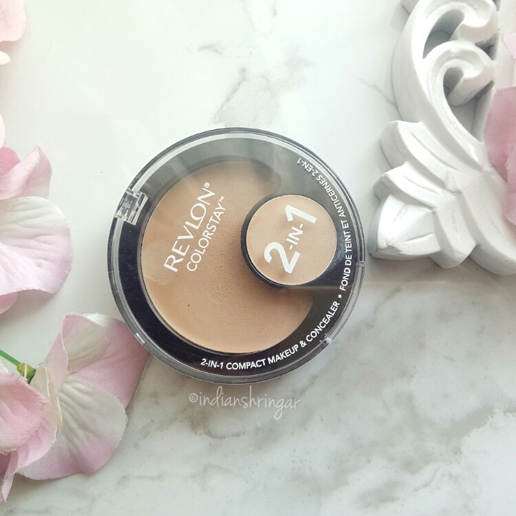 Revlon Colorstay 2 in 1 compact makeup and concealer review