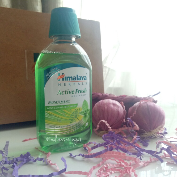 Himalaya mouthwash review