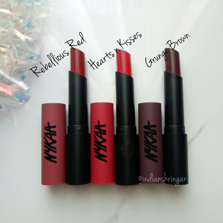 Nykaa Paintstix review and swatches