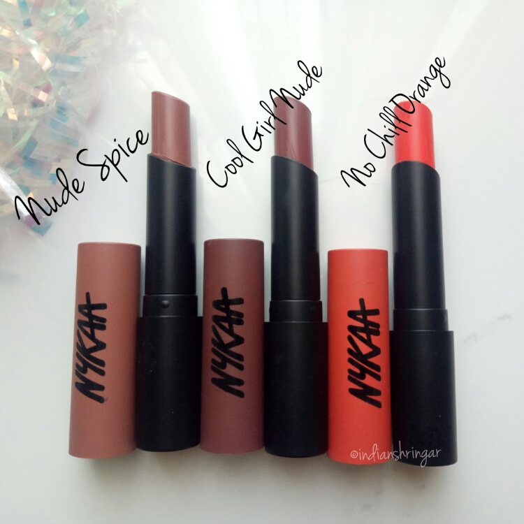 Nykaa Paintstix review and swatches