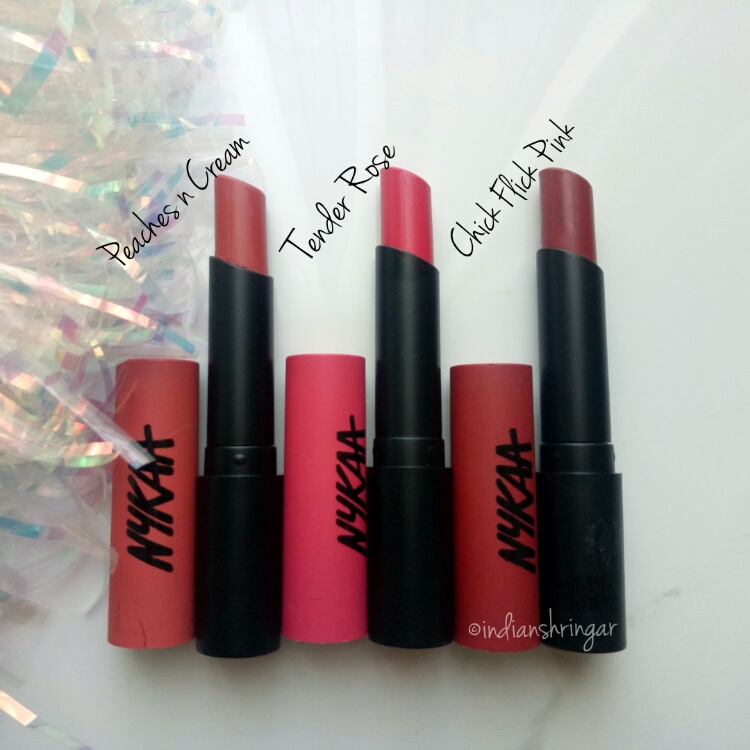 Nykaa Paintstix review and swatches