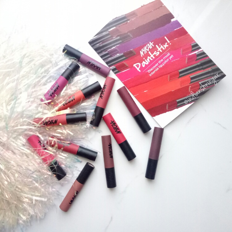 Nykaa Paintstix review and swatches
