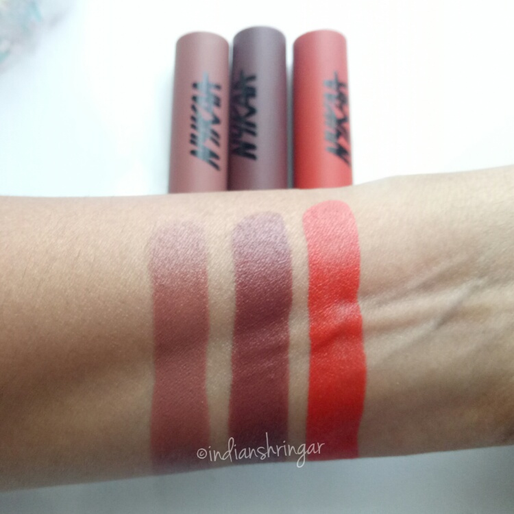 Nykaa Paintstix review and swatches