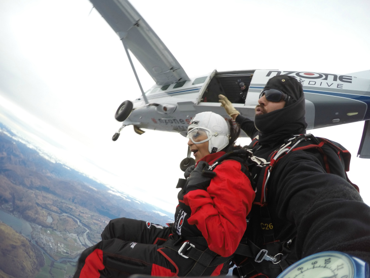 Skydiving with NZone Queenstown