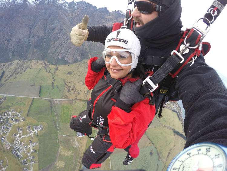 Skydiving with NZone Queenstown