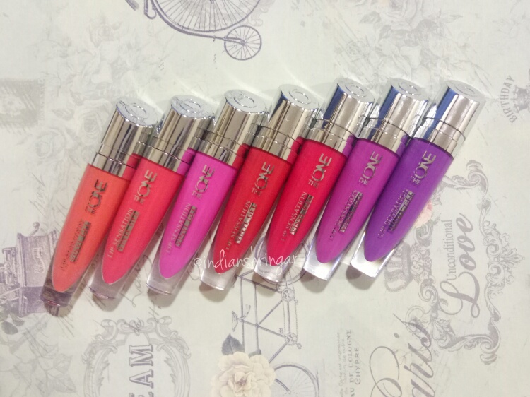 Oriflame Lip Sensation Vinyl Gel review and swatches