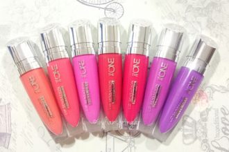 Oriflame Lip Sensation Vinyl Gel review and swatches