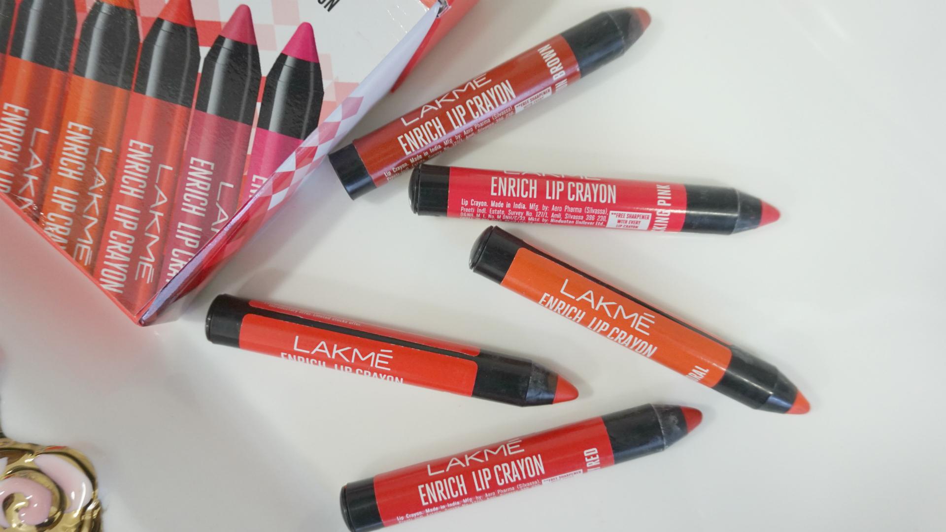 Lakme Enrich Lip Crayons Review