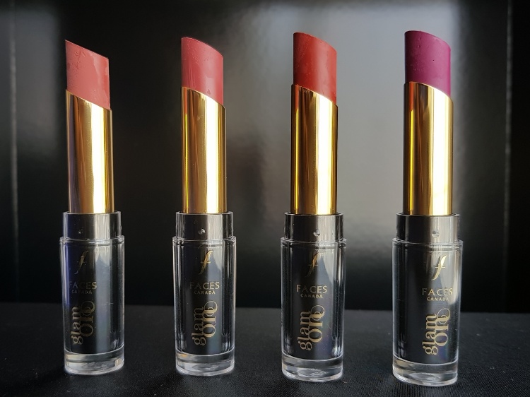 Faces Velvet Matte Lipstick review and swatches