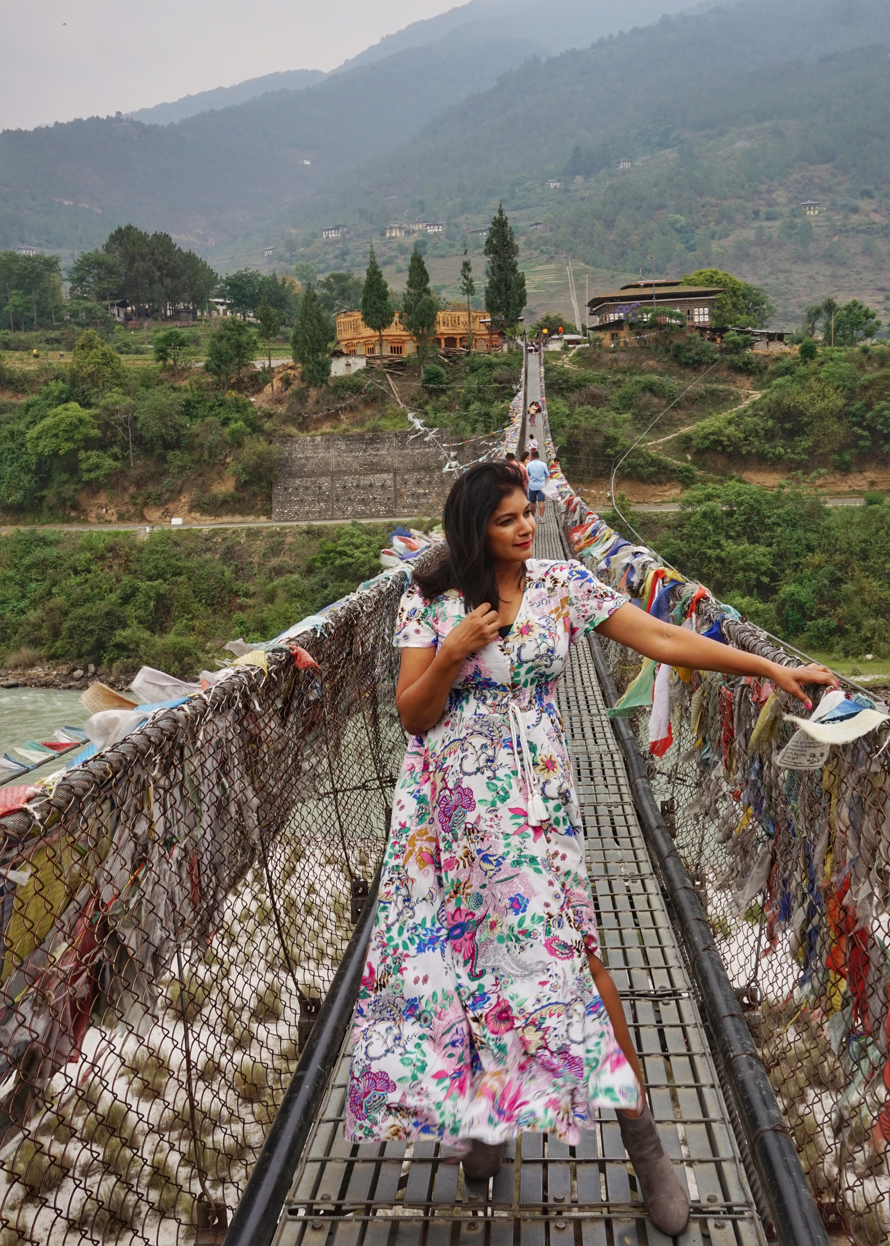 Punakha Suspension Bridge, Bhutan