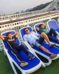 Deck on Jalesh Cruises Karnika