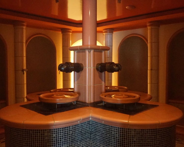 Herbal Steam room on Jalesh Cruises Karnika